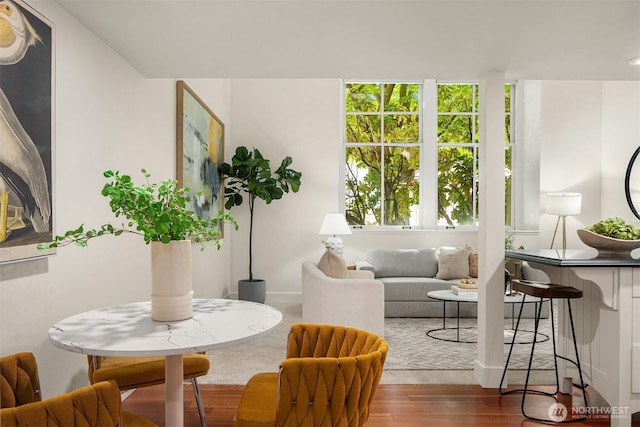 sunroom featuring healthy amount of natural light