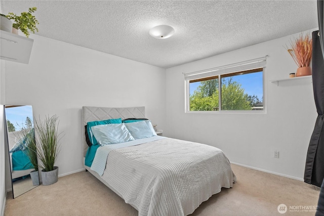 9320 96th St NE, Arlington, WA 98223 - bedroom with carpet, a textured ceiling, and baseboards