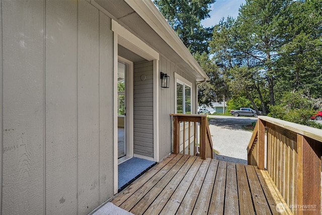 view of deck