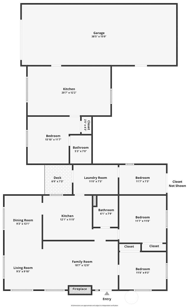 213 N Division, Elma, WA 98541 - property floor plan