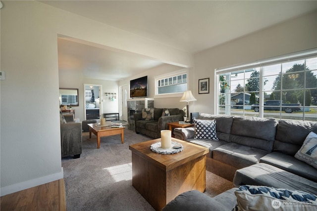213 N Division, Elma, WA 98541 - living room featuring baseboards