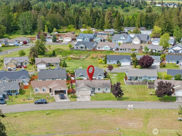 61 Patriot Way, Sequim, WA 98382 - aerial view of residential area