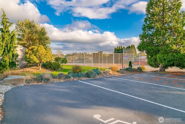 7806 Birch Bay Dr Unit 515, Blaine, WA 98230 - uncovered parking lot with fence