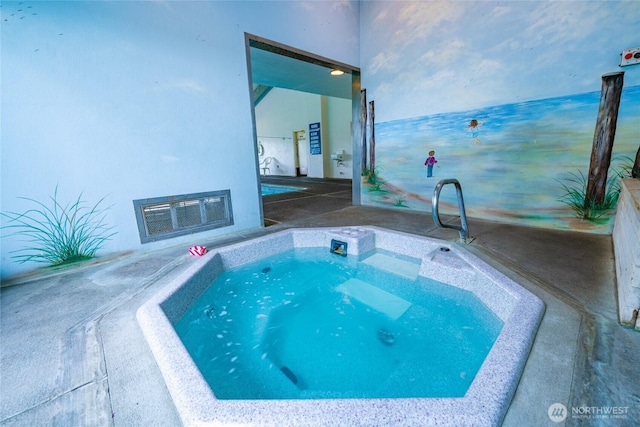 7806 Birch Bay Dr Unit 515, Blaine, WA 98230 - view of swimming pool featuring an indoor hot tub