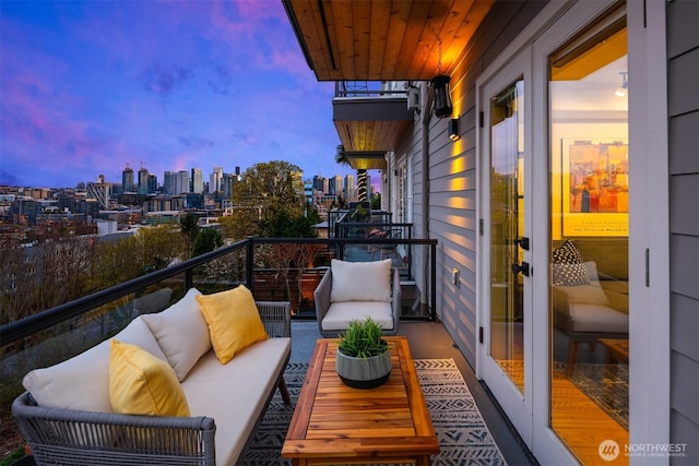1416 6th Ave N, Seattle, WA 98109 - balcony with a skyline view and an outdoor hangout area