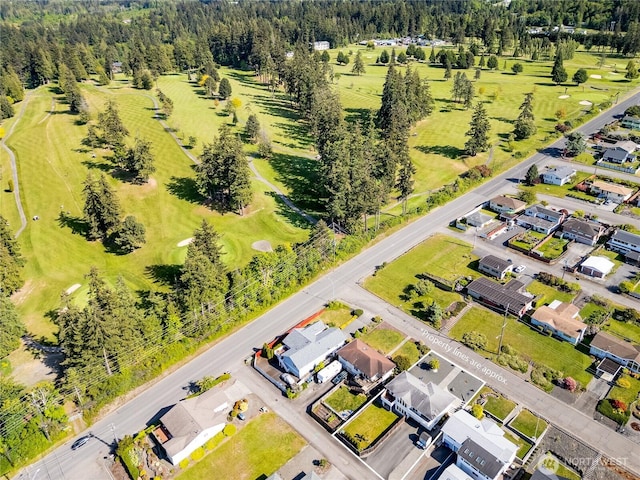 1815 E 4th St, Port Angeles, WA 98362 - aerial perspective of suburban area