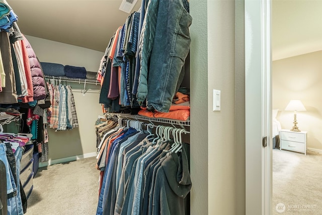 7135 S 13th St, Ridgefield, WA 98642 - walk in closet with carpet flooring