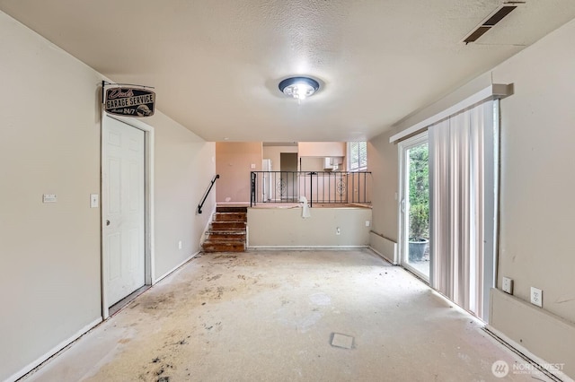 21502 38th Ave E, Spanaway, WA 98387 - unfurnished living room with stairway