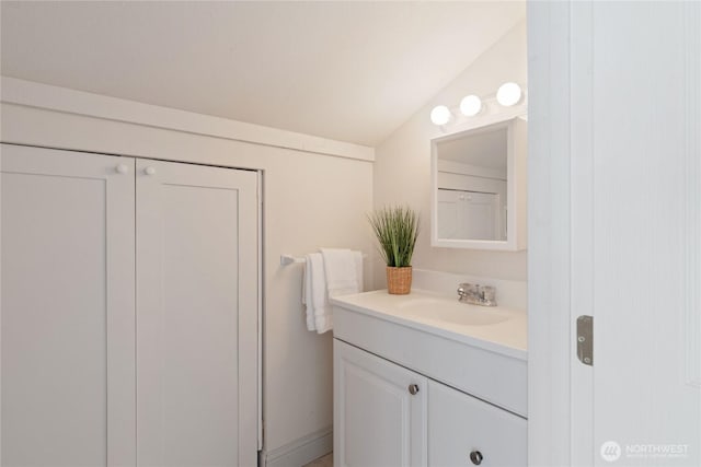 7610 E Grapeview Loop Rd, Allyn, WA 98524 - bathroom with vanity