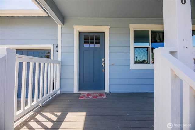 28540 74th Dr NW, Stanwood, WA 98292 - view of exterior entry featuring a porch