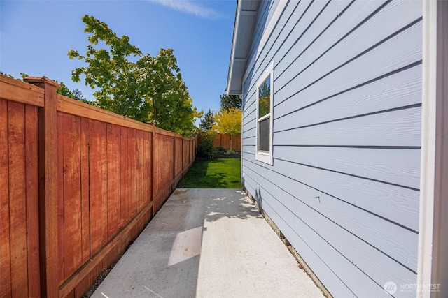 28540 74th Dr NW, Stanwood, WA 98292 - view of side of property with a fenced backyard and a patio area