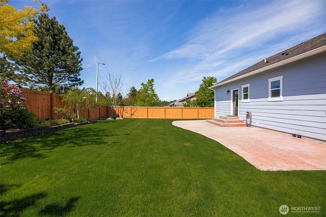 28540 74th Dr NW, Stanwood, WA 98292 - view of yard with a patio