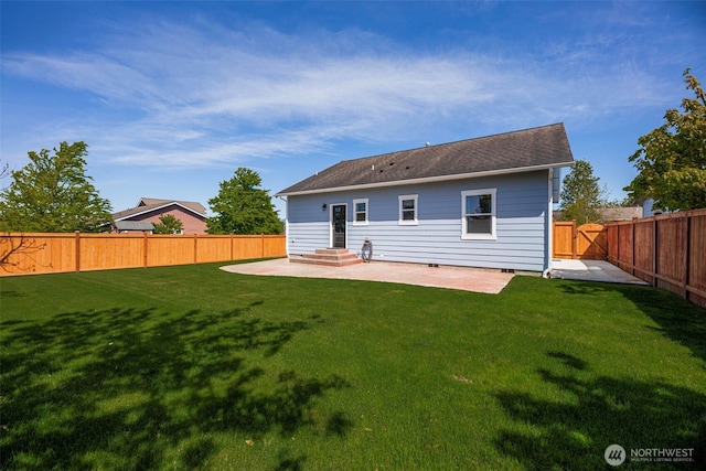 28540 74th Dr NW, Stanwood, WA 98292 - rear view of house with a patio area and entry steps