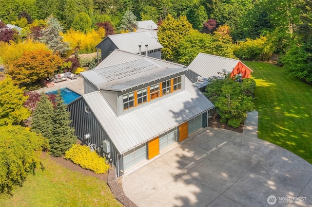 10611 NE 155th Pl, Bothell, WA 98011 - view from above of property