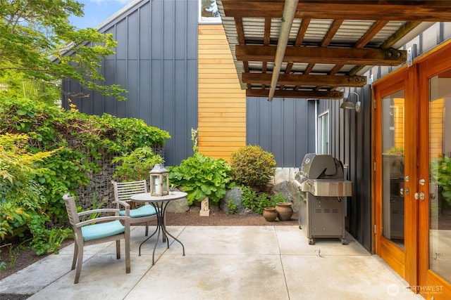 10611 NE 155th Pl, Bothell, WA 98011 - view of patio / terrace featuring grilling area
