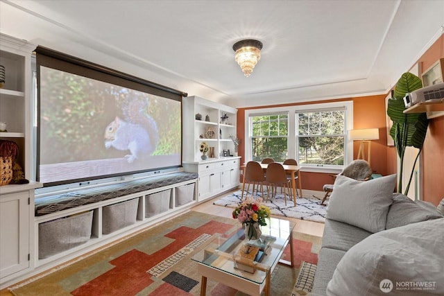 view of living area