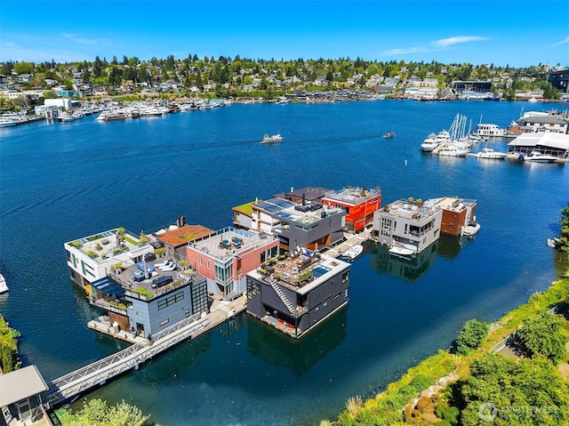 2821 Fairview Ave E Unit 5, Seattle, WA 98102 - bird's eye view of a nearby body of water