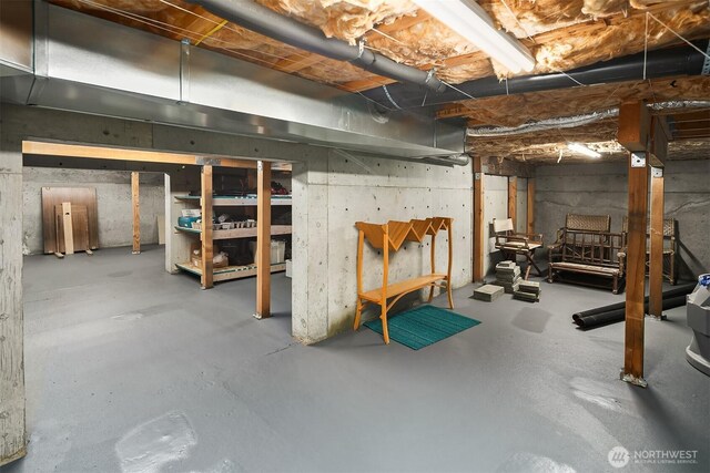 2821 Fairview Ave E Unit 5, Seattle, WA 98102 - view of unfinished below grade area