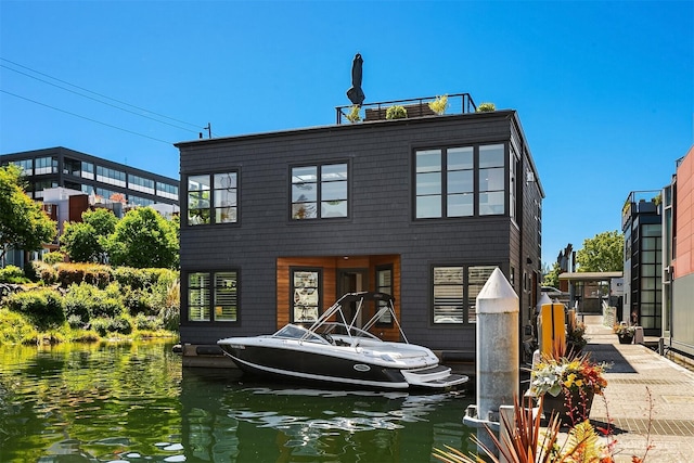 2821 Fairview Ave E Unit 5, Seattle, WA 98102 - back of property featuring a water view