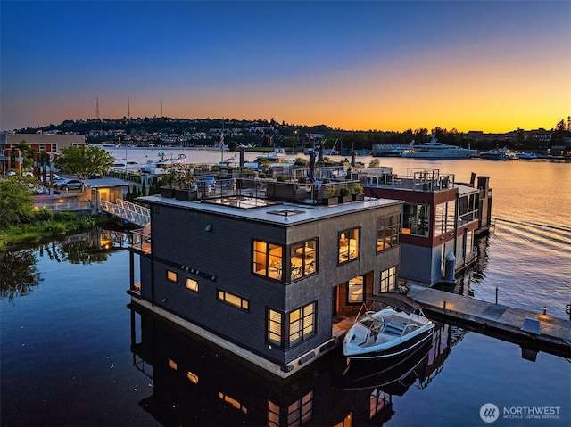 2821 Fairview Ave E Unit 5, Seattle, WA 98102 - dock area featuring a water view