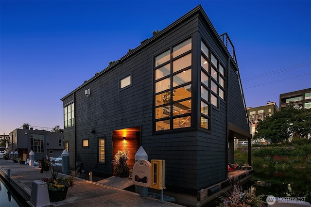 2821 Fairview Ave E Unit 5, Seattle, WA 98102 - view of property exterior at dusk