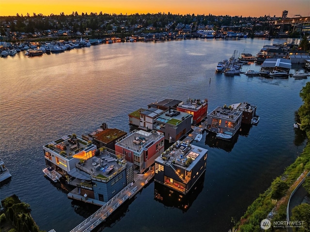 2821 Fairview Ave E Unit 5, Seattle, WA 98102 - aerial view of a large body of water