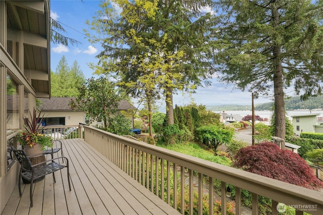 8310 E State Route 106, Union, WA 98592 - view of wooden terrace