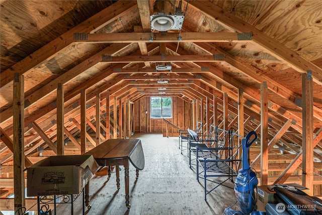 8310 E State Route 106, Union, WA 98592 - view of unfinished attic