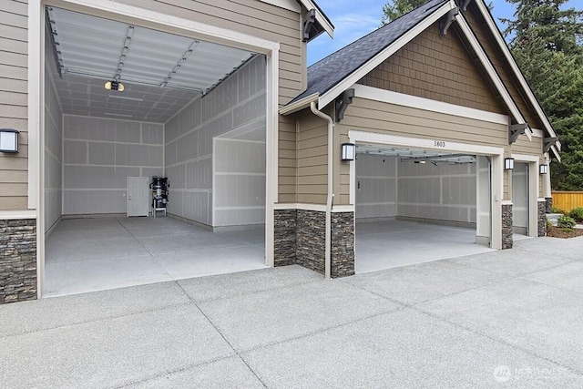 1803 135th Street Ct S, Tacoma, WA 98444 - garage with concrete driveway