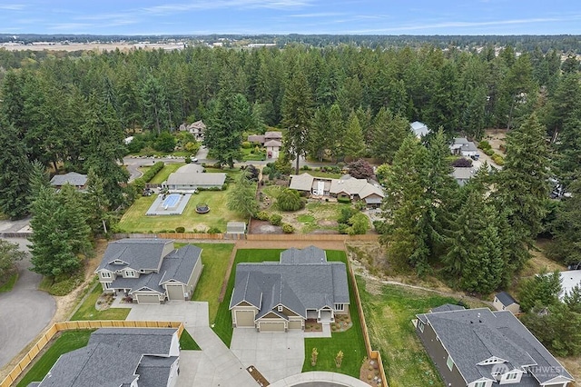 1803 135th Street Ct S, Tacoma, WA 98444 - view of property location with nearby suburban area and a heavily wooded area