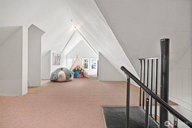 1005 15th St, Bellingham, WA 98225 - bonus room with carpet and lofted ceiling
