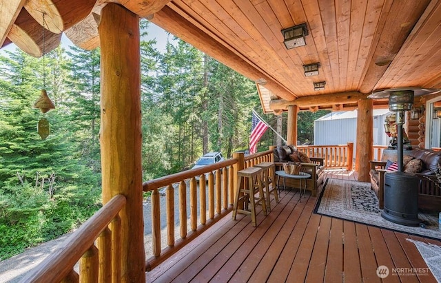 20 Skull Springs Rd, Cle Elum, WA 98922 - view of deck