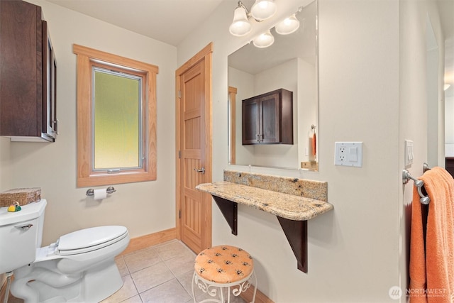 2677 Sumac Ln, Leavenworth, WA 98826 - bathroom with toilet and tile patterned flooring