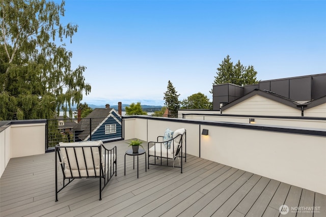 1106B 34th Ave, Seattle, WA 98122 - view of wooden terrace