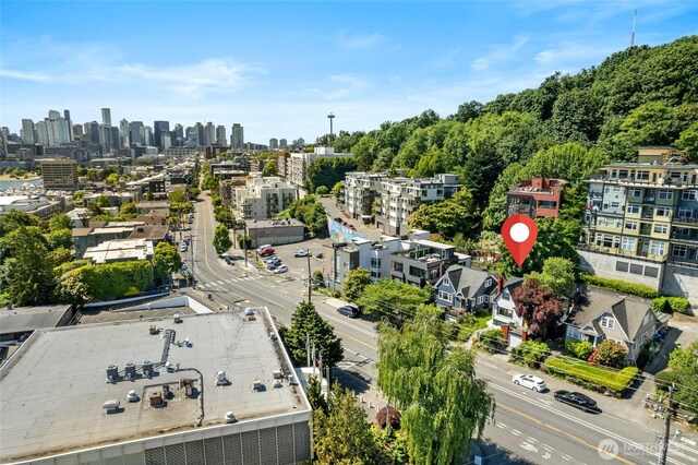 1915 Dexter Ave N, Seattle, WA 98109 - aerial view of city skyline
