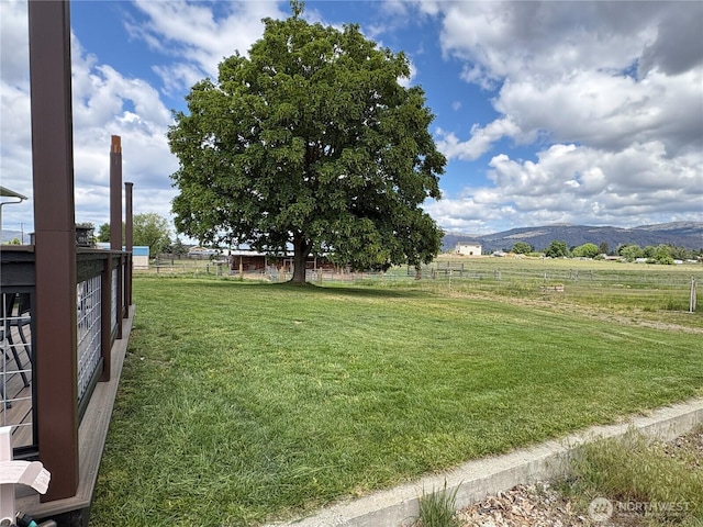 54 Jaquish Rd, Omak, WA 98841 - view of yard featuring a rural view and a mountain view