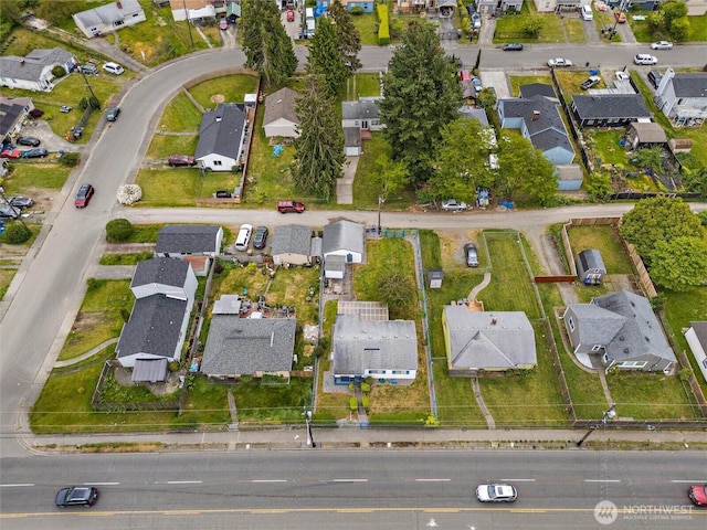 1811 S Sprague Ave, Tacoma, WA 98405 - aerial overview of property's location featuring nearby suburban area