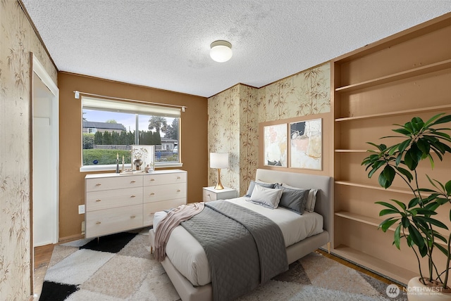 1811 S Sprague Ave, Tacoma, WA 98405 - bedroom featuring a textured ceiling