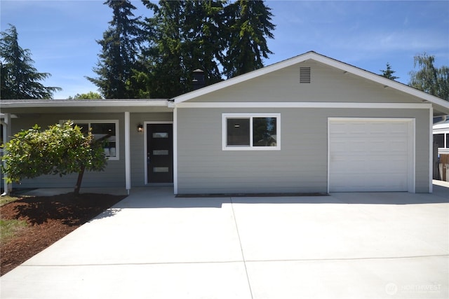 64 Queets St, Steilacoom, WA 98388 - single story home with concrete driveway and an attached garage