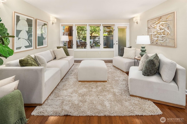 2345 42nd Ave E, Seattle, WA 98112 - living area featuring wood finished floors