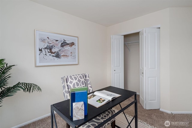 27815 NE 148th Ln, Duvall, WA 98019 - carpeted home office featuring baseboards