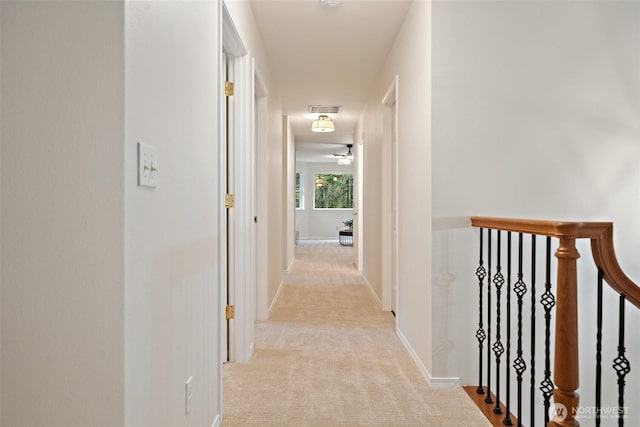 13212 Wicks End Ln SW, Port Orchard, WA 98367 - hallway featuring light colored carpet and baseboards