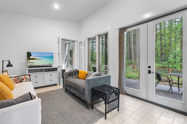22717 Briarwood Ct SE, Yelm, WA 98597 - living room with light tile patterned flooring
