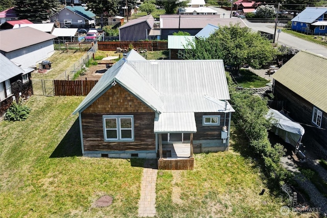 531 3rd St, Ronald, WA 98940 - aerial perspective of suburban area