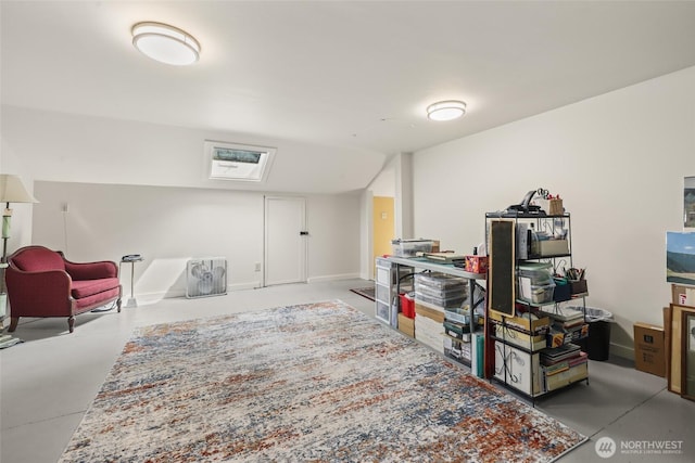 27428 97th Ave SW, Vashon, WA 98070 - interior space with concrete floors