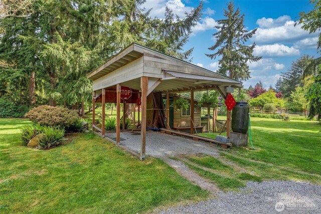 27428 97th Ave SW, Vashon, WA 98070 - view of property's community featuring a yard and a carport