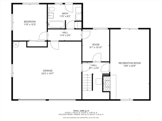 10051 45th Ave NE, Seattle, WA 98125 - floor plan / room layout