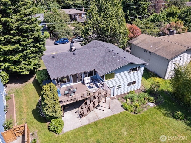 10051 45th Ave NE, Seattle, WA 98125 - view from above of property