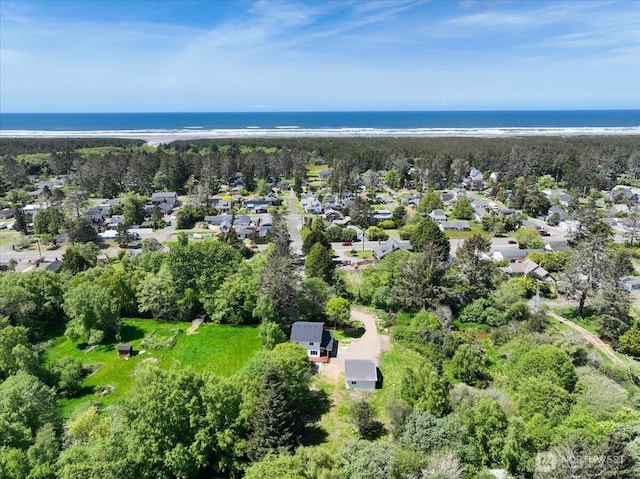 1405 33rd St, Seaview, WA 98644 - aerial overview of property's location featuring a nearby body of water and nearby suburban area