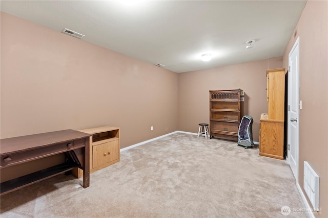 16404 1st Dr SE, Bothell, WA 98012 - unfurnished office with light colored carpet and baseboards